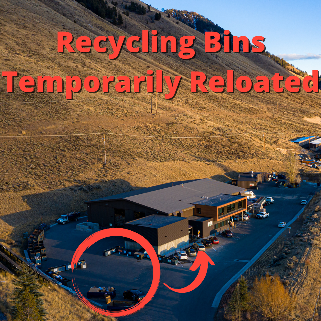 Recycling Bins Temporarily Reloated