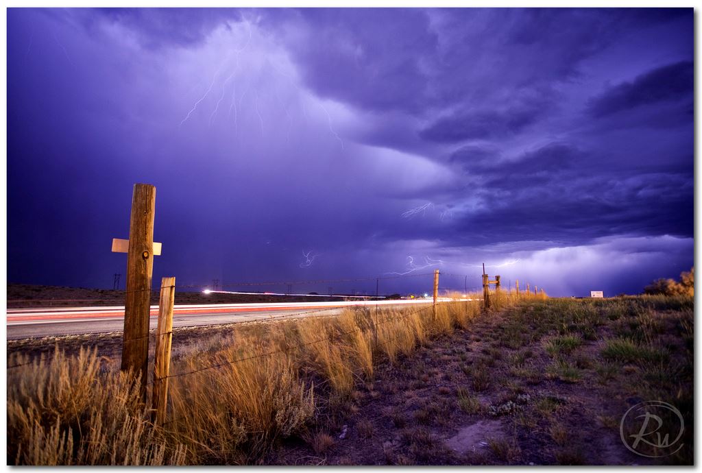 Wyoming Lightning Storm courtesy of the National Weather Service, Riverton Office