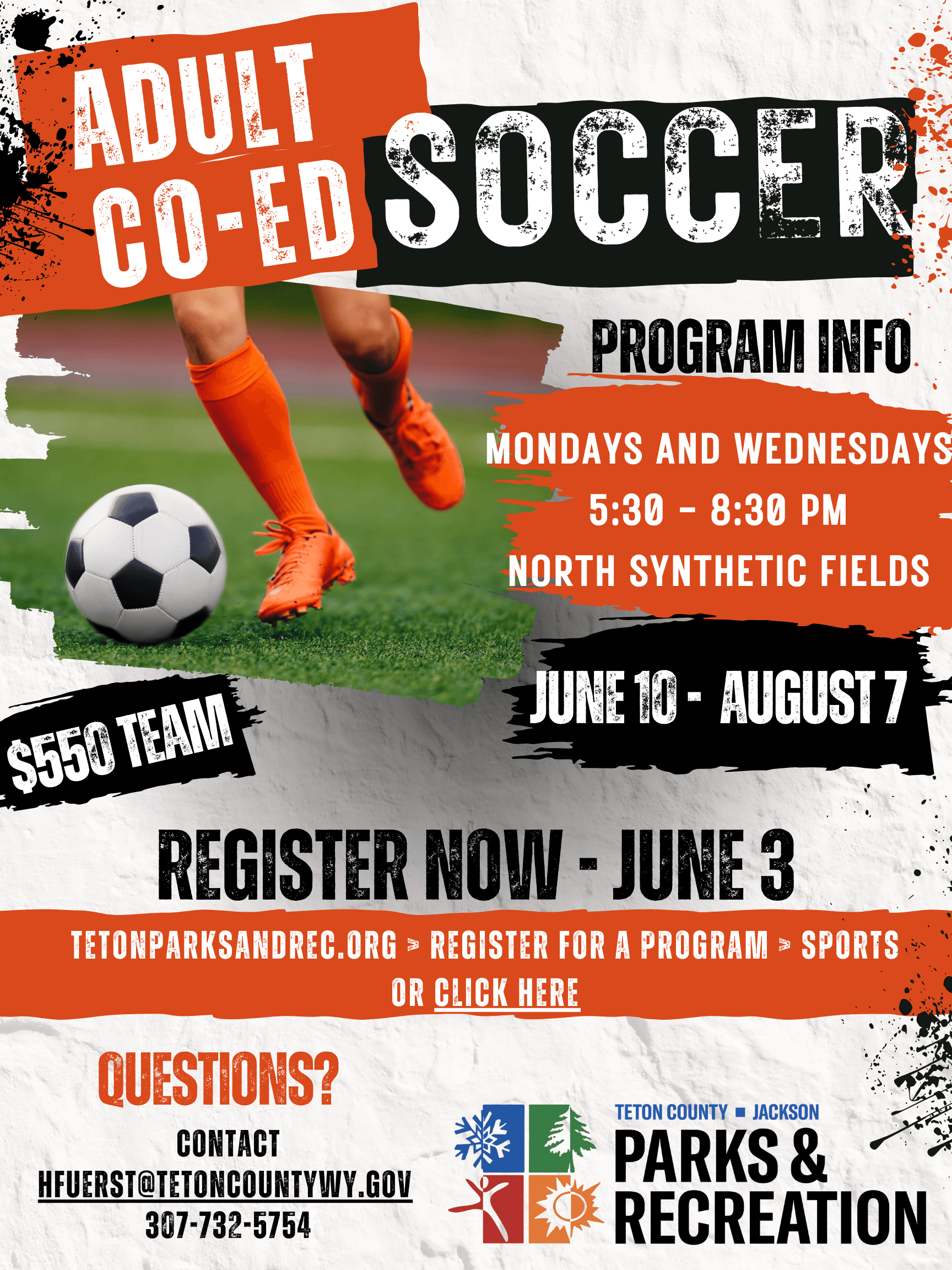 CoEd Soccer FLyer 2024