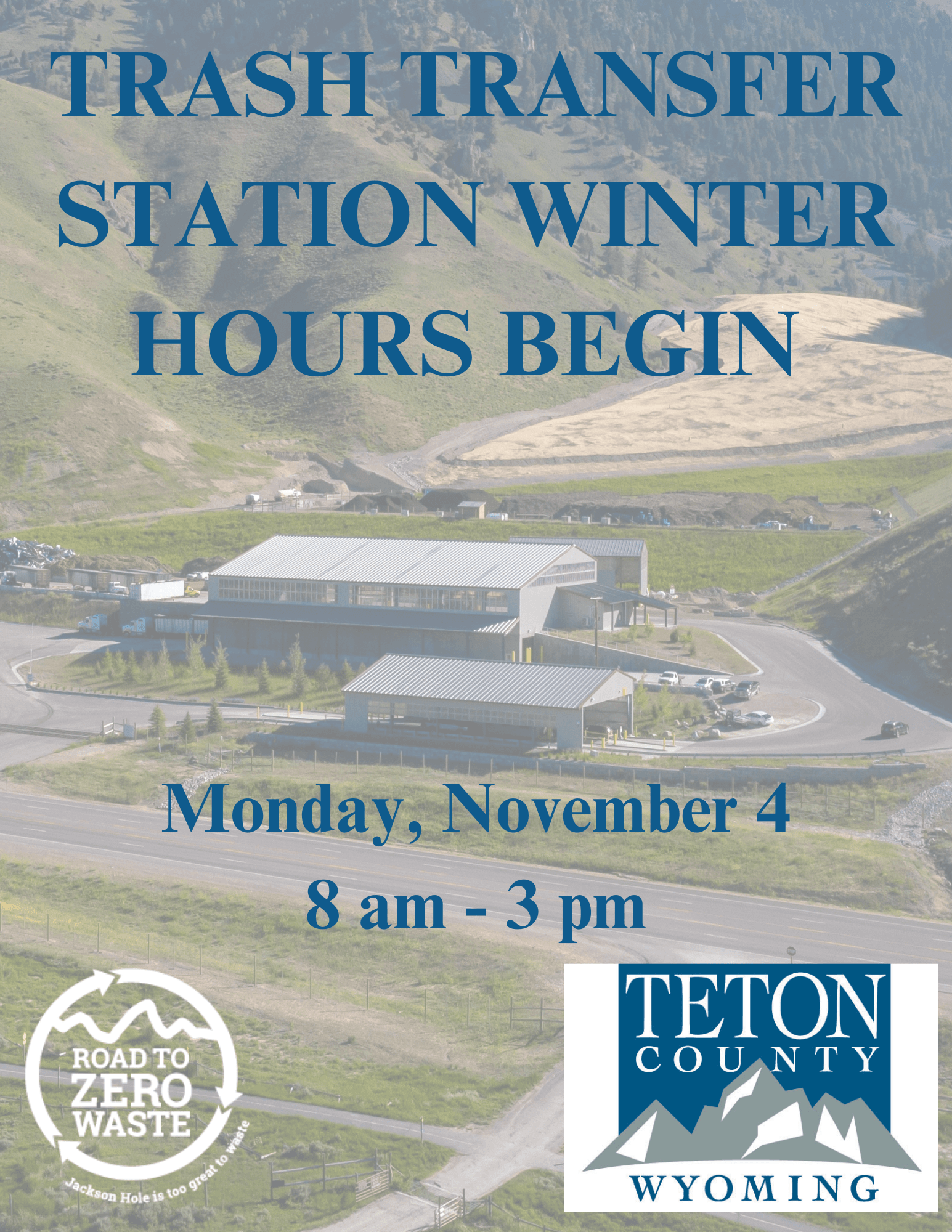 TTS Winter Hours 2024 Photo